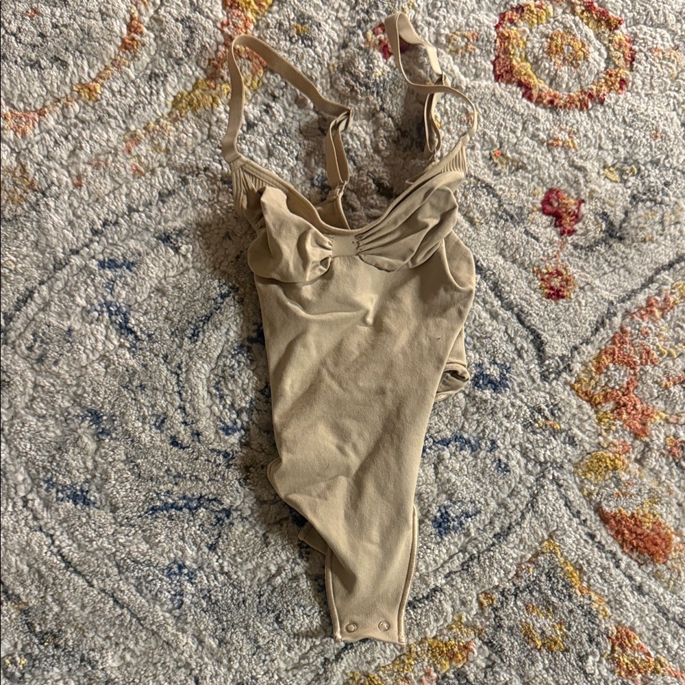 Tan One Piece Shapewear